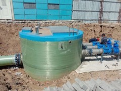 辽宁一体化预制泵站-河北妍博环保公司制造玻璃钢一体化泵站