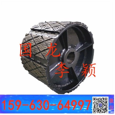 480mm 头轮的包胶插片 瓦壳菱形插片  上善若水2023