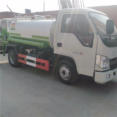 福田绿化喷洒车3吨洒水车厂家一辆多少钱