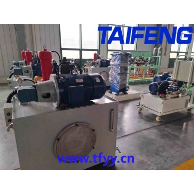 TAIFENG--液压剪板机二通插装阀集成系统液压系统