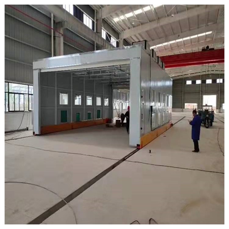 整体移动式喷漆房 干湿两用配置全